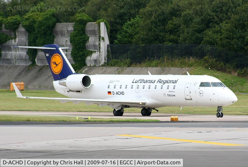 D-ACHD, 2000 Canadair CRJ-200LR (CL-600-2B19) C/N 7403, Lufthansa Regional operated by Eurowings