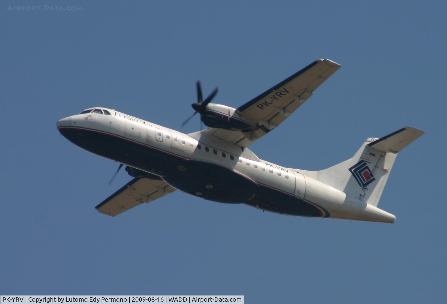 PK-YRV, 1990 ATR 42-320 C/N 190, Trigana Air