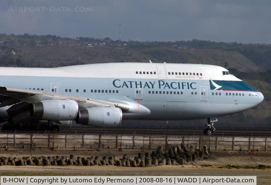 B-HOW, 1991 Boeing 747-467 C/N 25211, Cathay Pacific