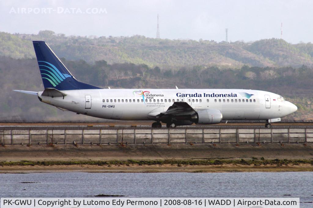 PK-GWU, 1991 Boeing 737-4Q8 C/N 24708, Garuda Indonesia