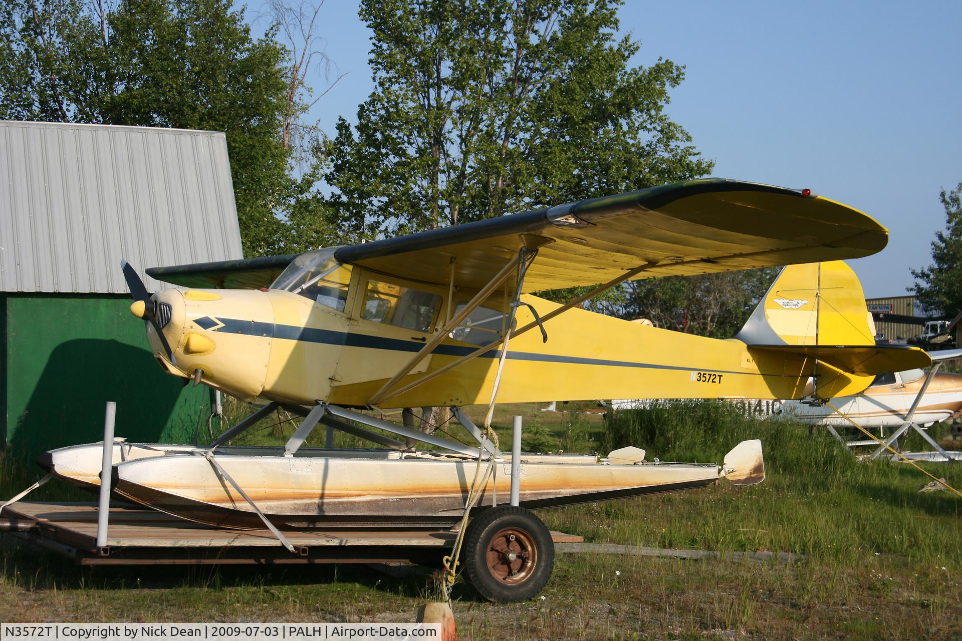 N3572T, 1975 Taylorcraft F-19 Sportsman C/N F-033, PALH