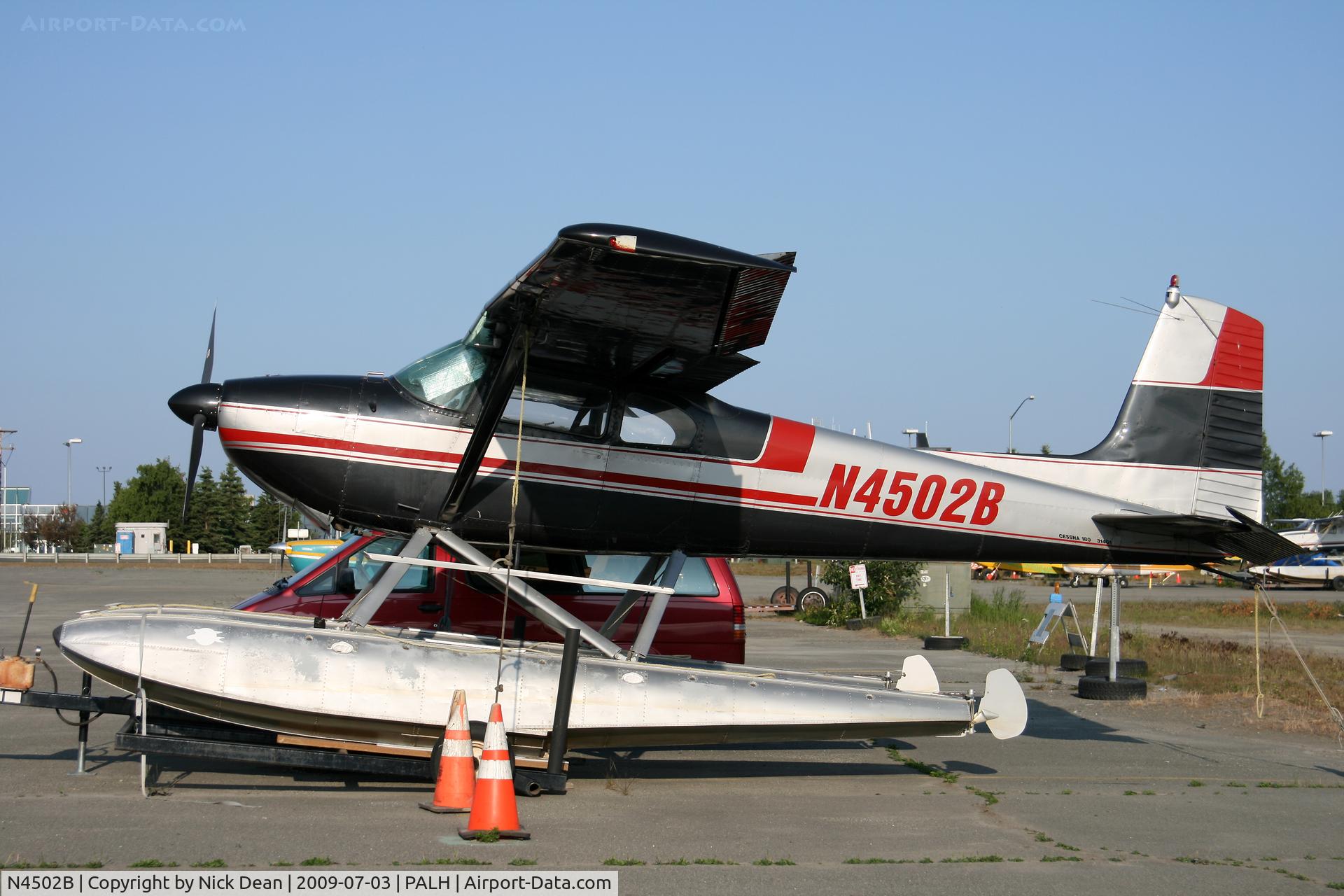 N4502B, 1955 Cessna 180 C/N 31401, PALH