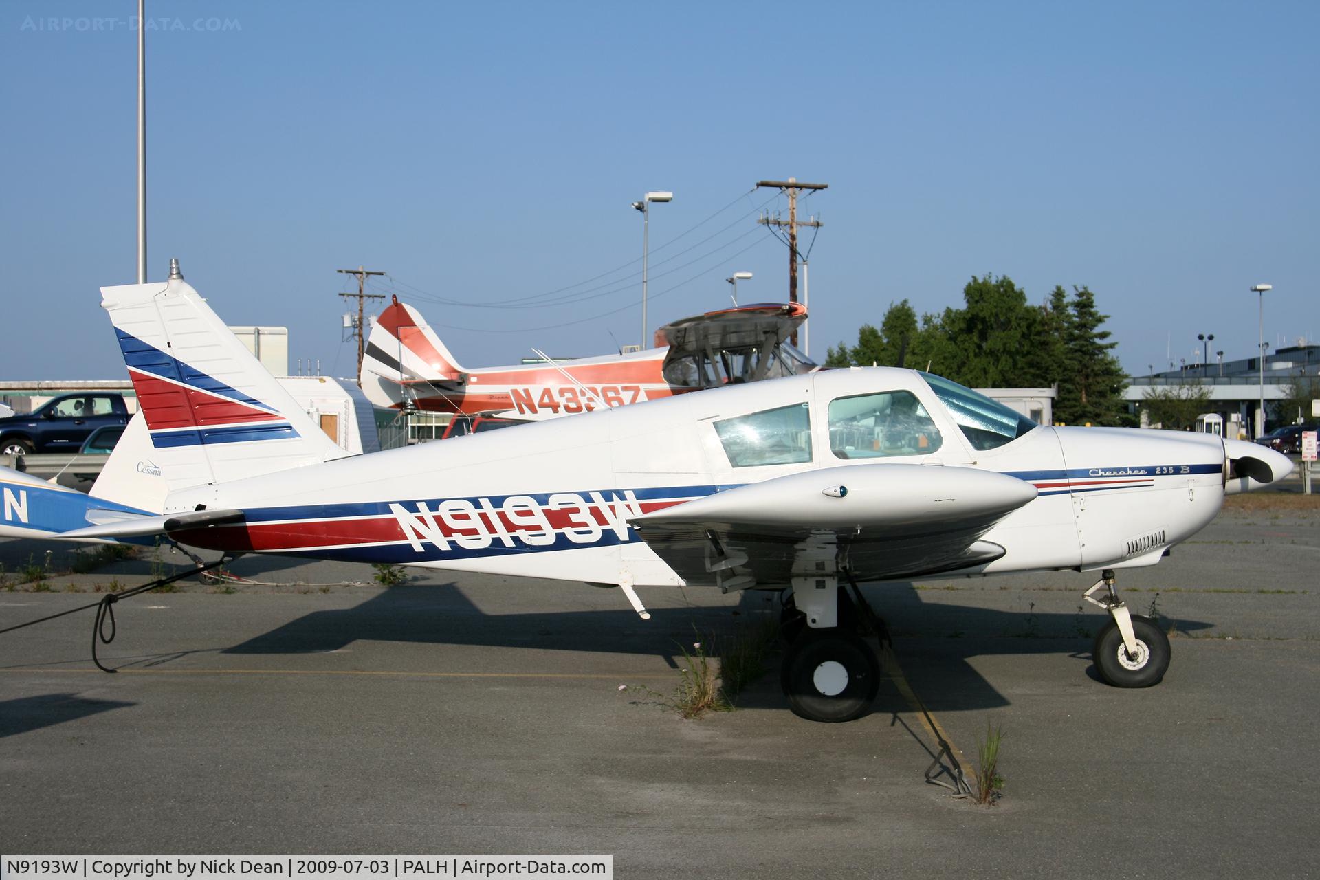 N9193W, 1967 Piper PA-28-235 C/N 28-10851, PALH
