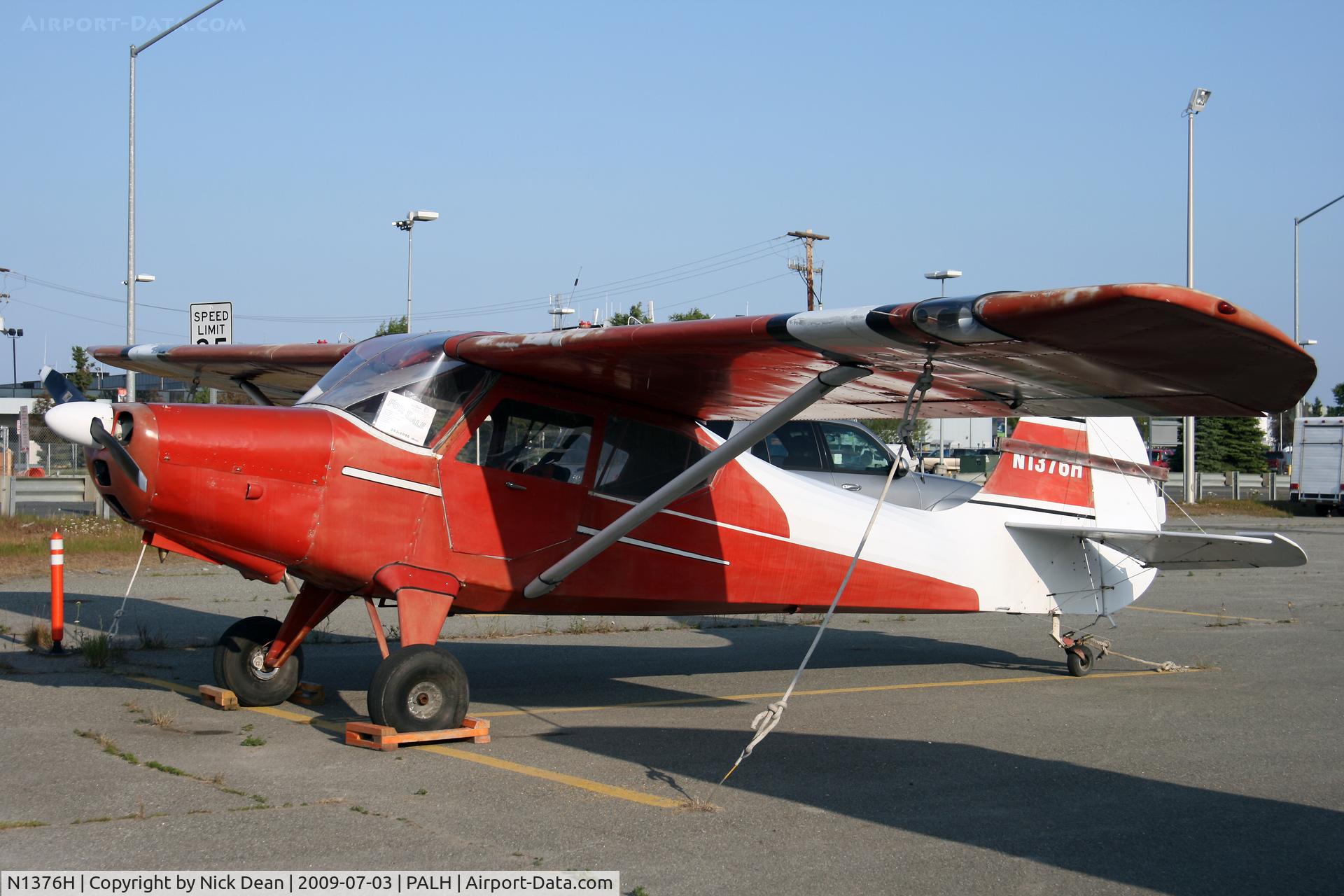 N1376H, 1949 Aeronca 15AC Sedan C/N 15AC-425, PALH