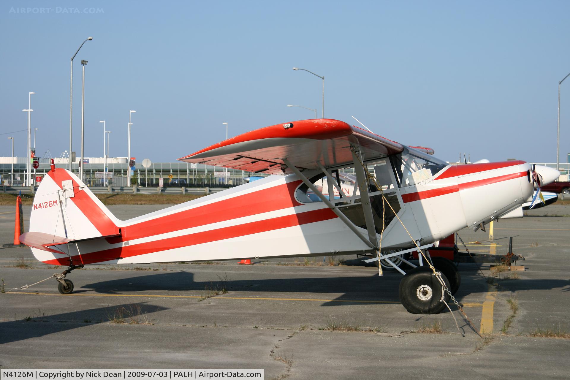N4126M, 1947 Piper PA-12 Super Cruiser C/N 12-3032, PALH