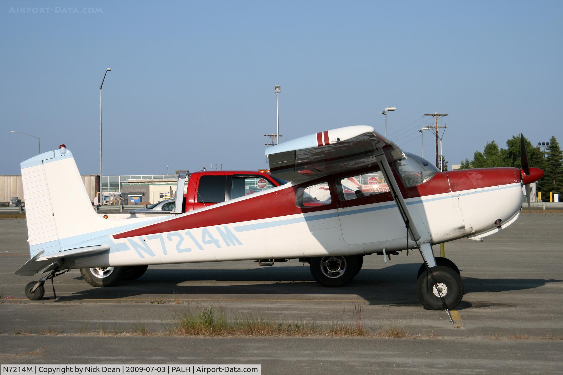 N7214M, 1958 Cessna 175 Skylark C/N 55514, PALH