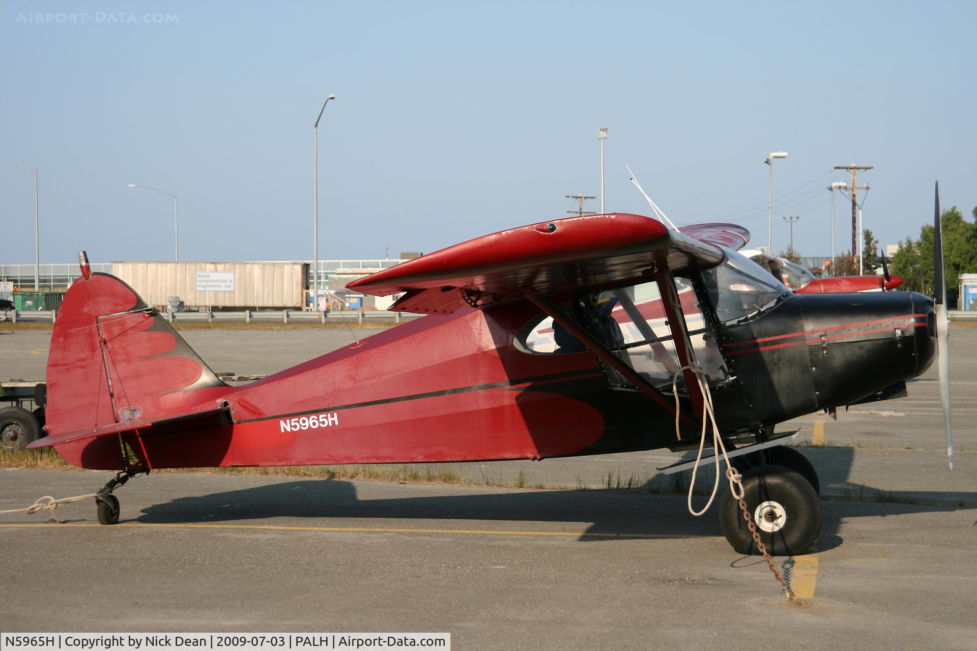 N5965H, 1949 Piper PA-16 Clipper C/N 16-594, PALH