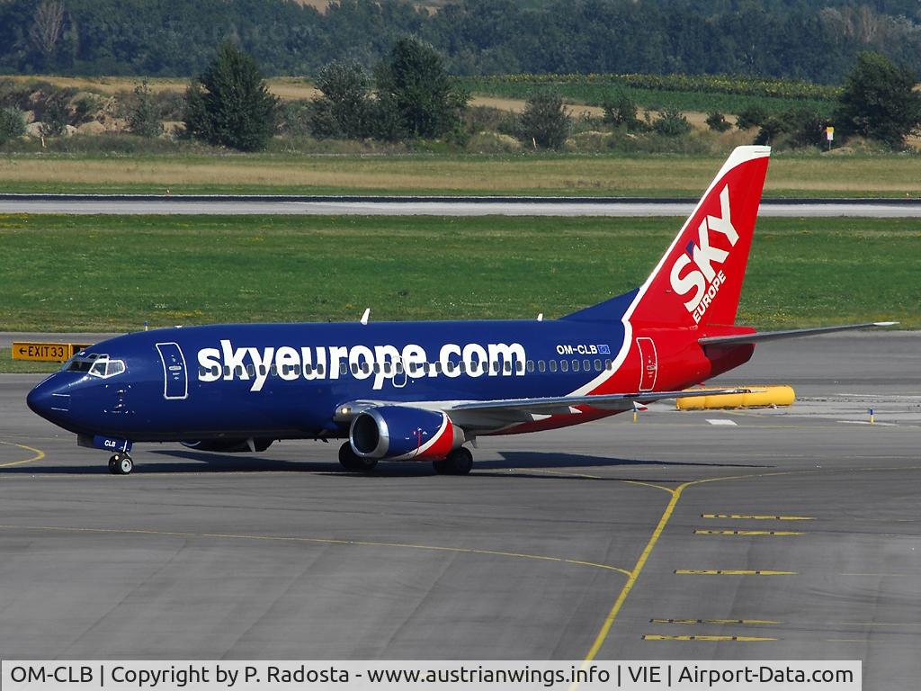 OM-CLB, 1988 Boeing 737-322 C/N 24246, Sky Europe 737-300