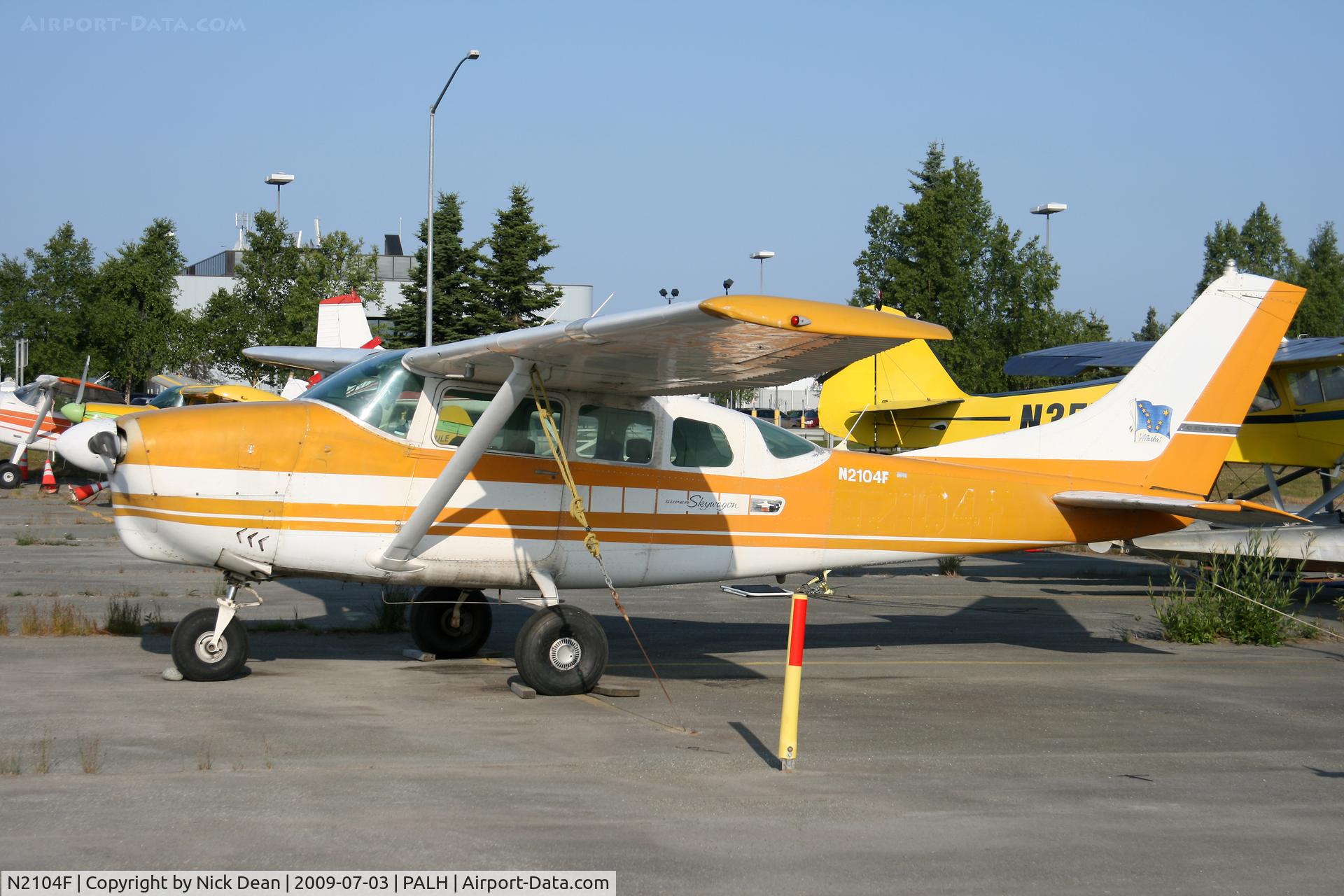 N2104F, 1964 Cessna U206D Super Skywagon C/N U206-0304, PALH