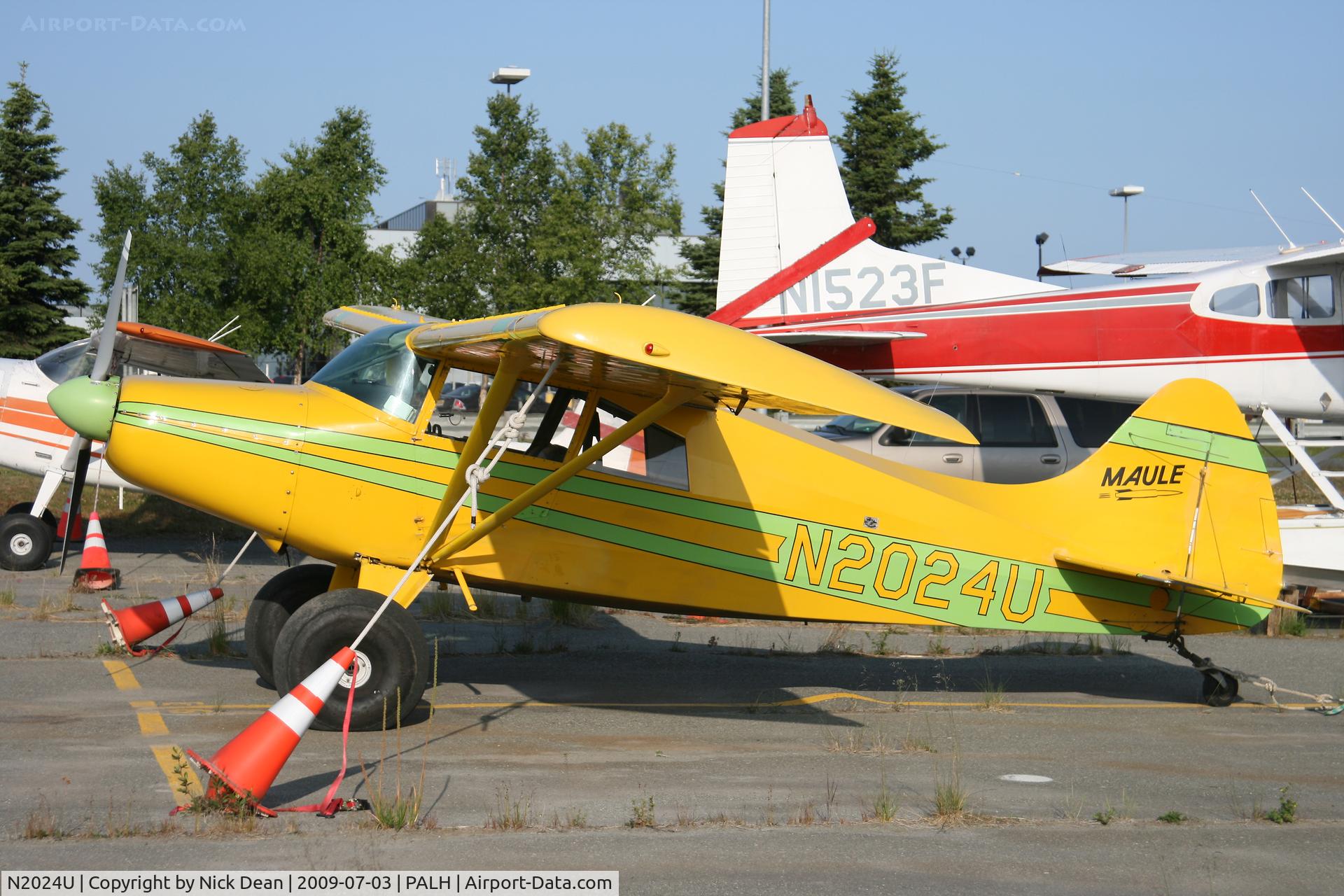 N2024U, 1968 Maule M-4-210C Rocket C/N 1074C, PALH