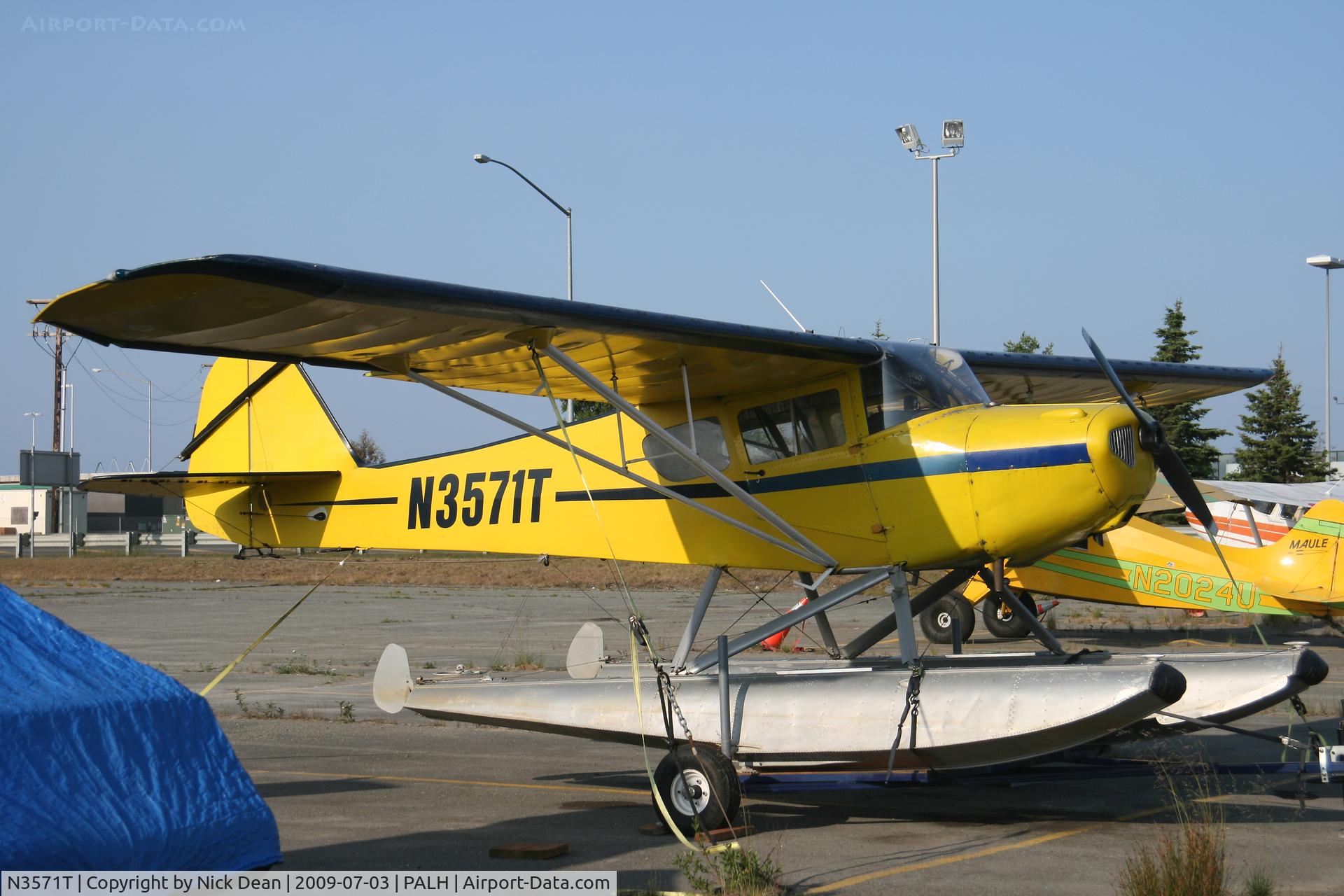 N3571T, 1975 Taylorcraft F-19 Sportsman C/N F-032, PALH