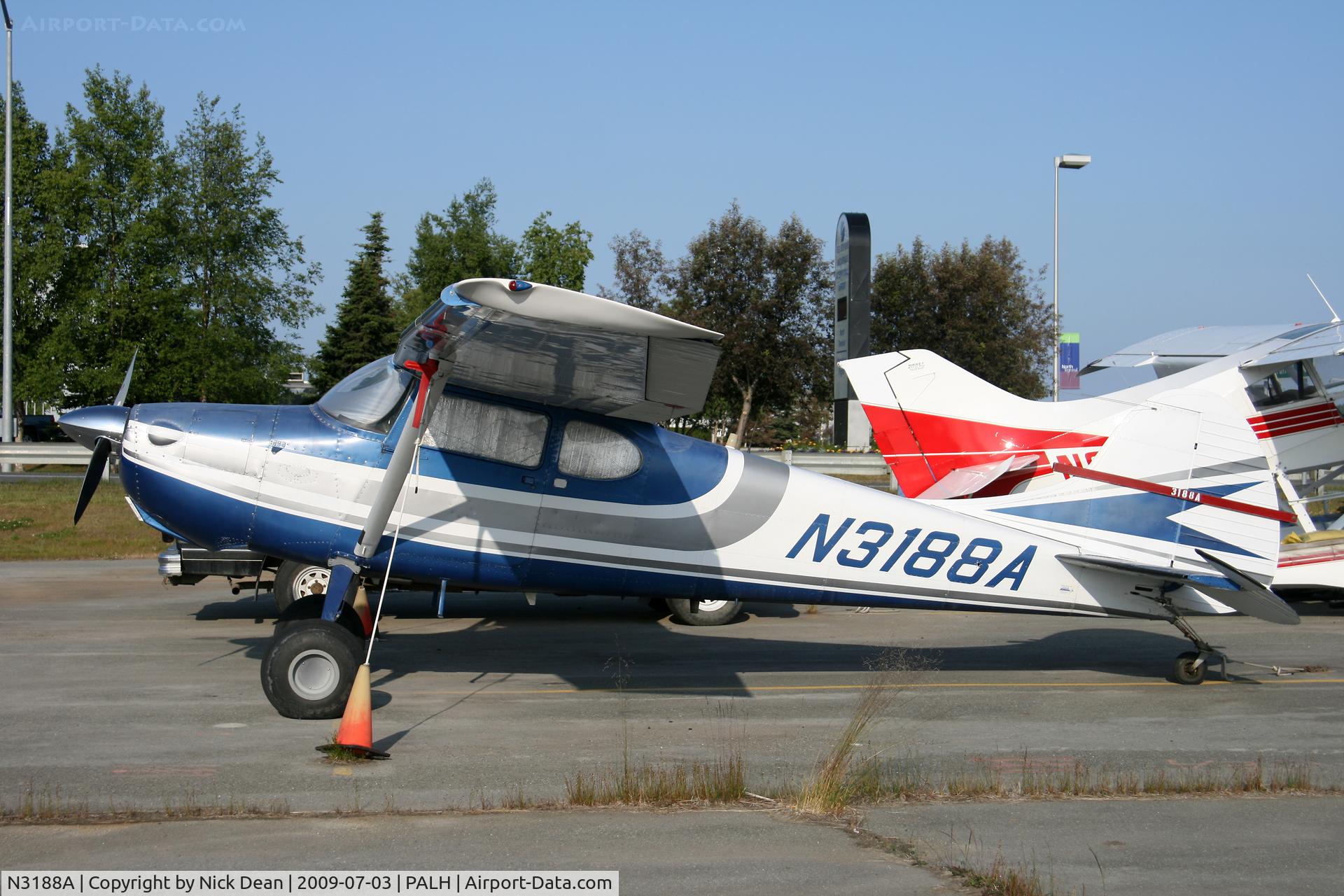N3188A, 1953 Cessna 170B C/N 25832, PALH