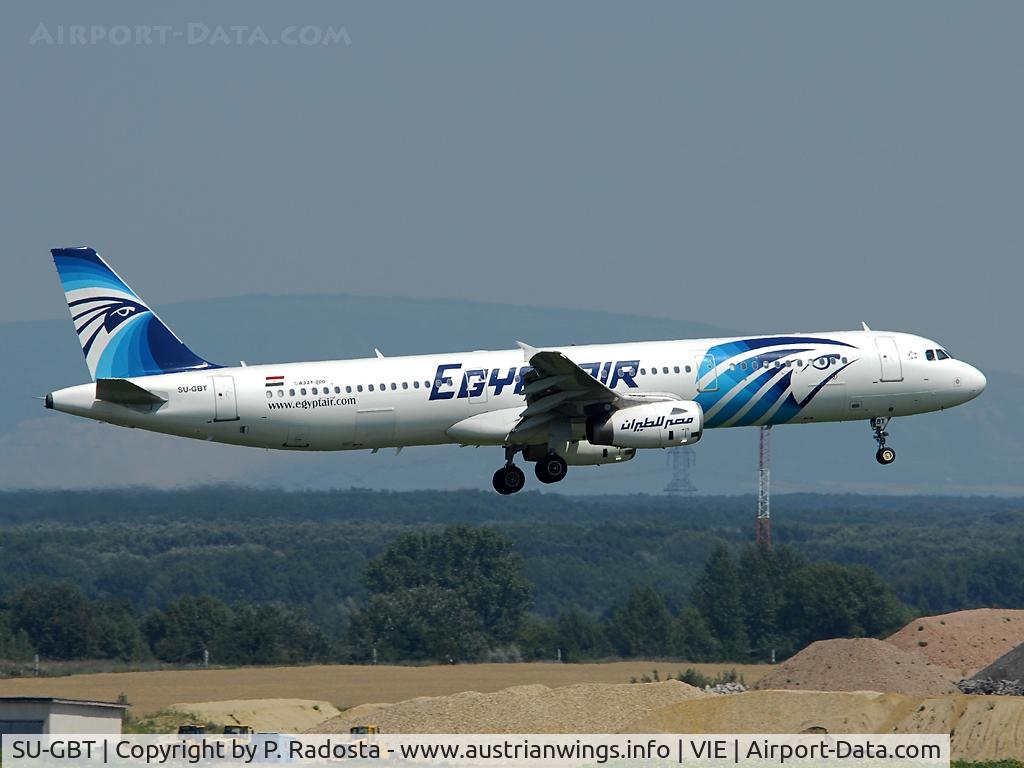 SU-GBT, 1999 Airbus A321-231 C/N 680, New clrs