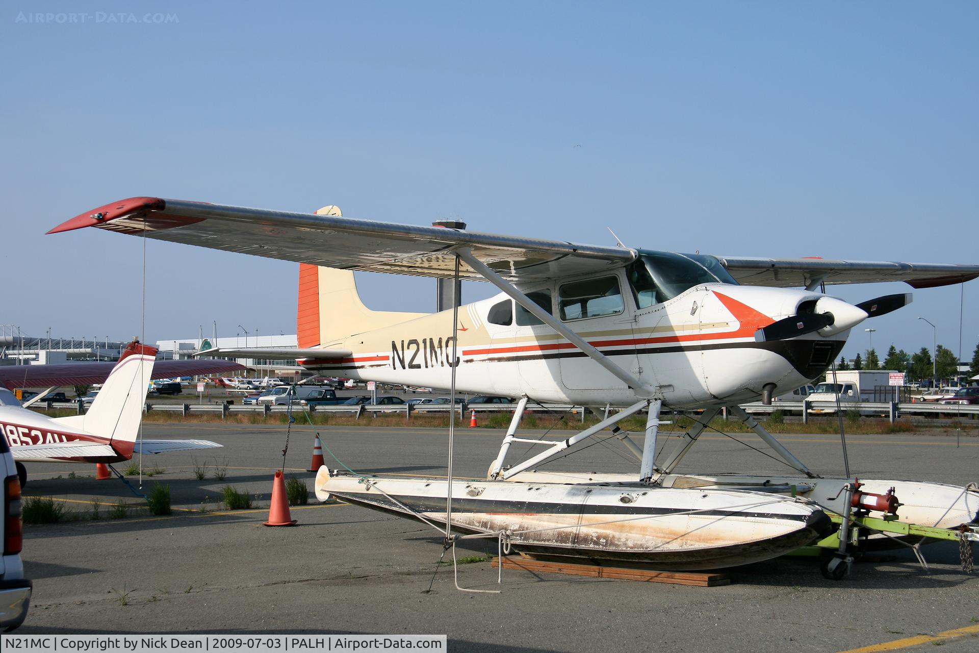 N21MC, 1969 Cessna 180H Skywagon C/N 18052093, PALH