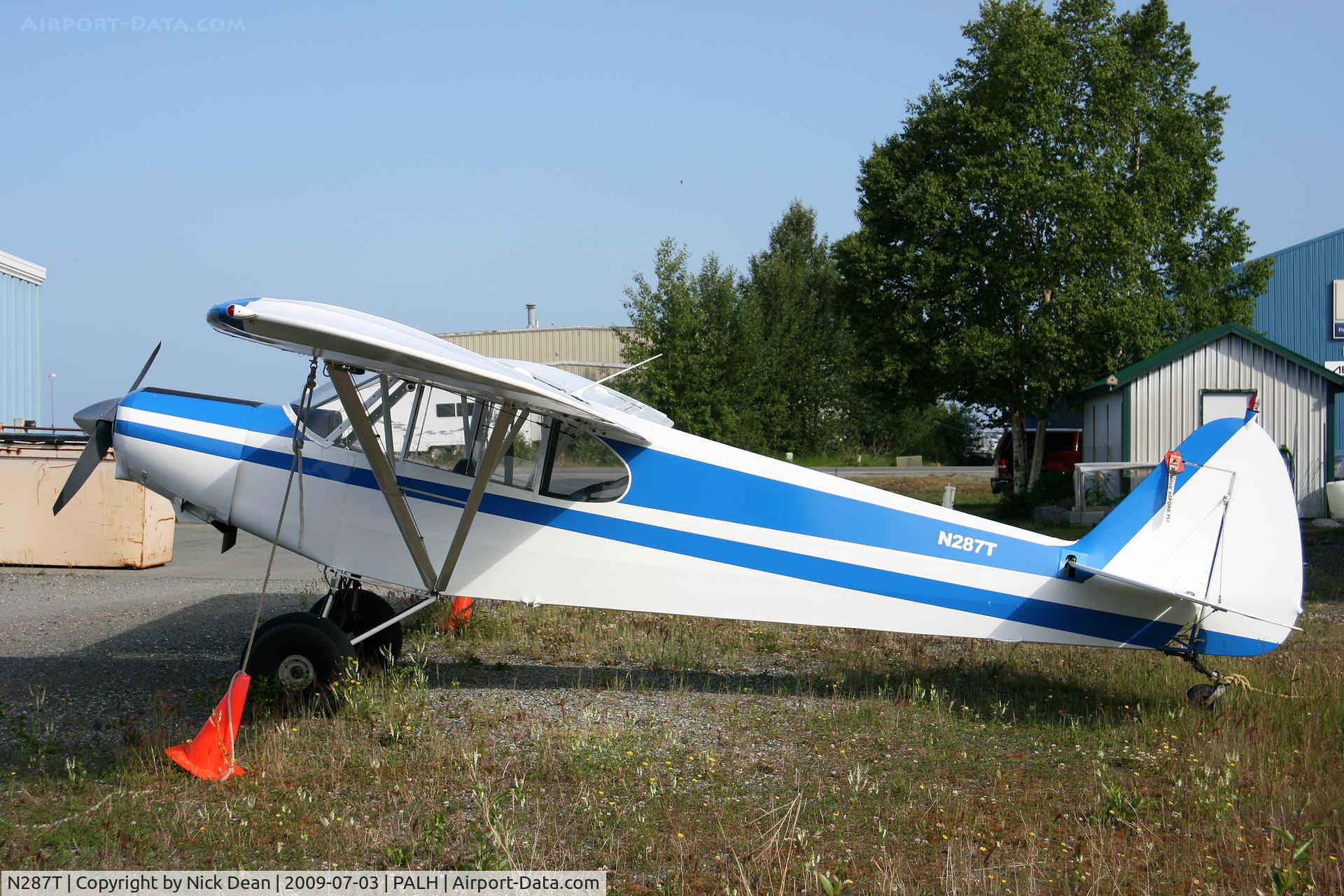 N287T, 1953 Piper PA-18-105 SPECIAL C/N 18-2401, PALH