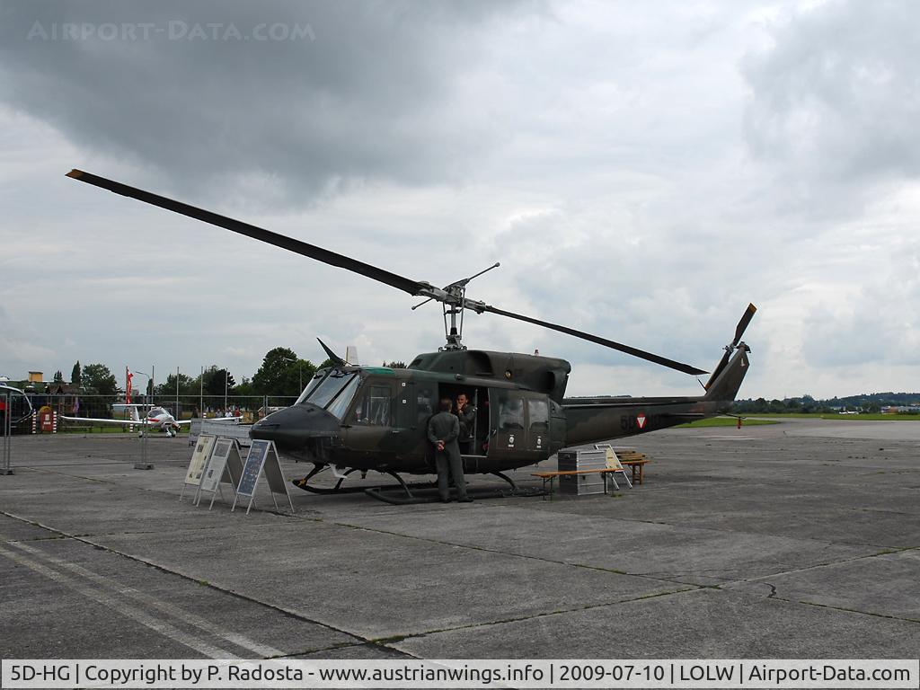 5D-HG, Agusta AB-212 C/N 5603, Bell 212 of the Austrian Air Force