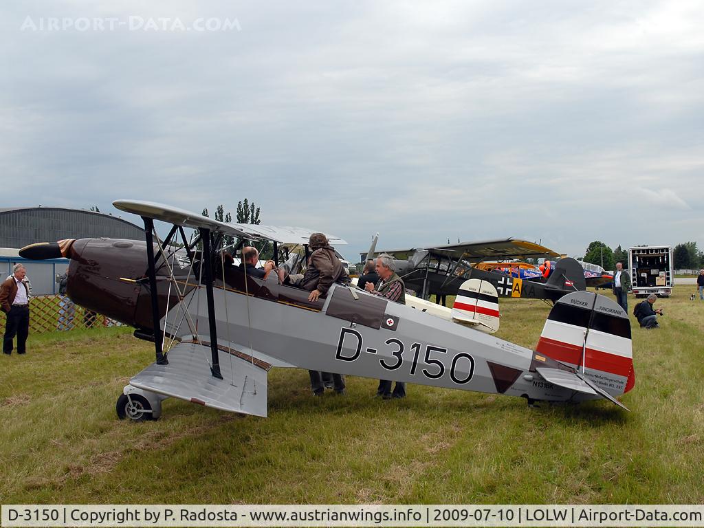 D-3150, 1935 CASA 1-131E Jungmann C/N 2082, Bücker Jungmann