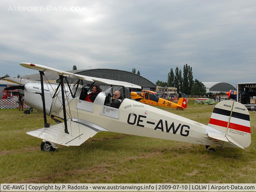 OE-AWG, Tatra T-131PA Jungmann C/N 122, Bücker Jungmann