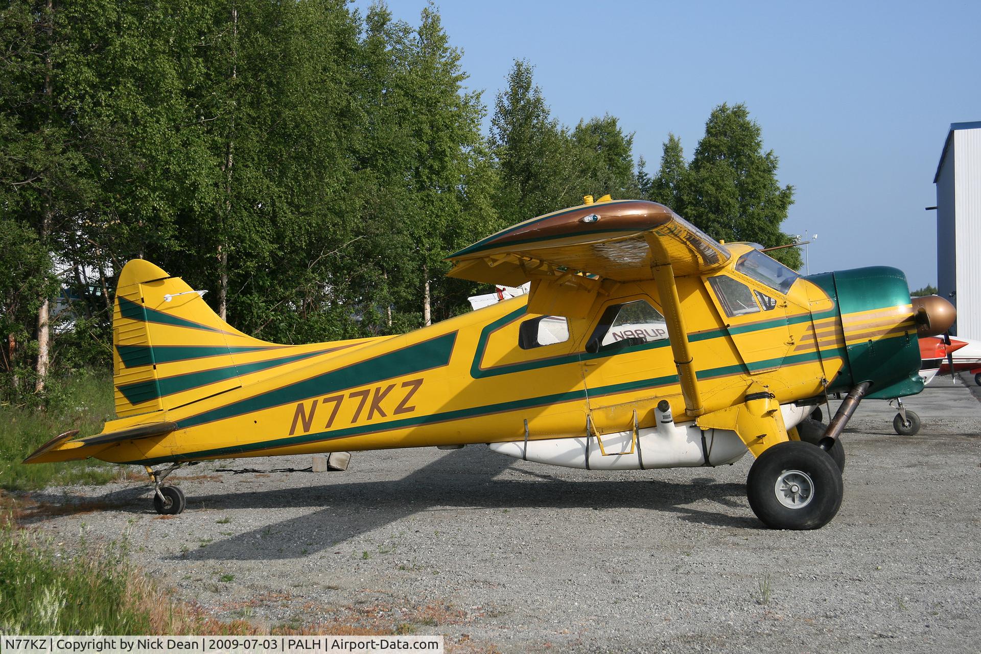 N77KZ, 1955 De Havilland Canada Beaver DHC-2 C/N 950, PALH