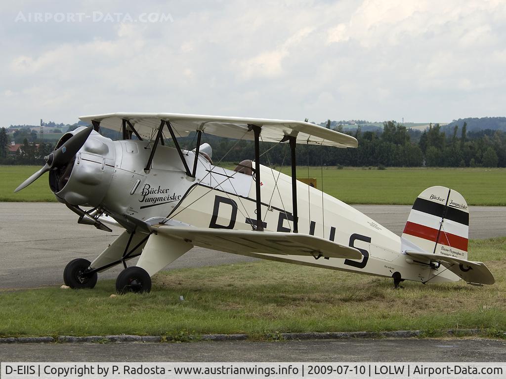 D-EIIS, 1937 Bucker Bu-133C Jungmeister C/N 1013, Private Bücker Jungmeister