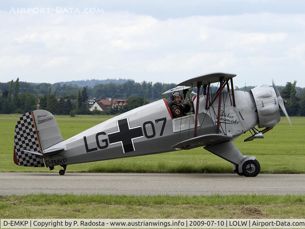 D-EMKP, 1940 Doflug Bu-133C Jungmeister C/N 28, Bücker Jungmeister in Luftwaffe colors