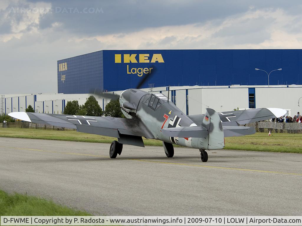 D-FWME, Messerschmitt Bf-109G-4 C/N 0139, Legendary Warbird - Messerschmitt Me 109 