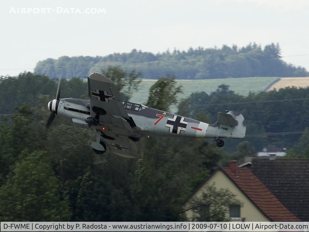 D-FWME, Messerschmitt Bf-109G-4 C/N 0139, Legendary Warbird - Messerschmitt Me 109 