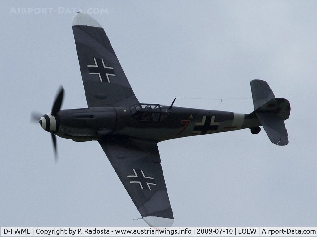 D-FWME, Messerschmitt Bf-109G-4 C/N 0139, Legendary Warbird - Messerschmitt Me 109 
