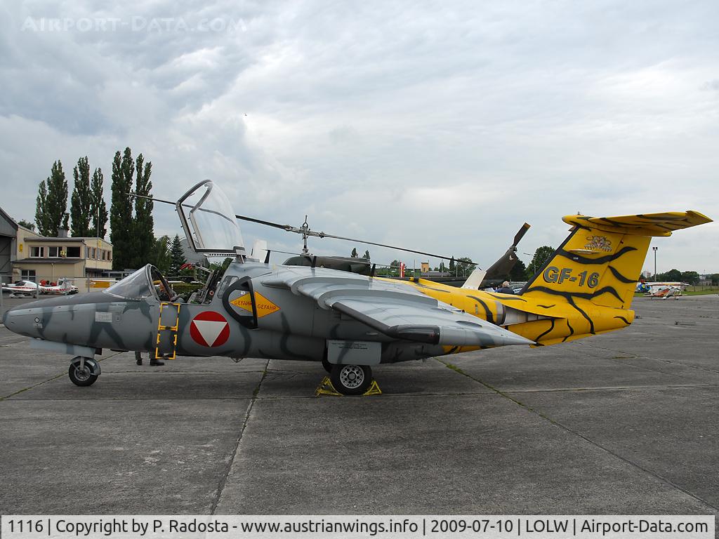1116, Saab 105OE C/N 105416, Saab 105 of the Austrian Air Force at 