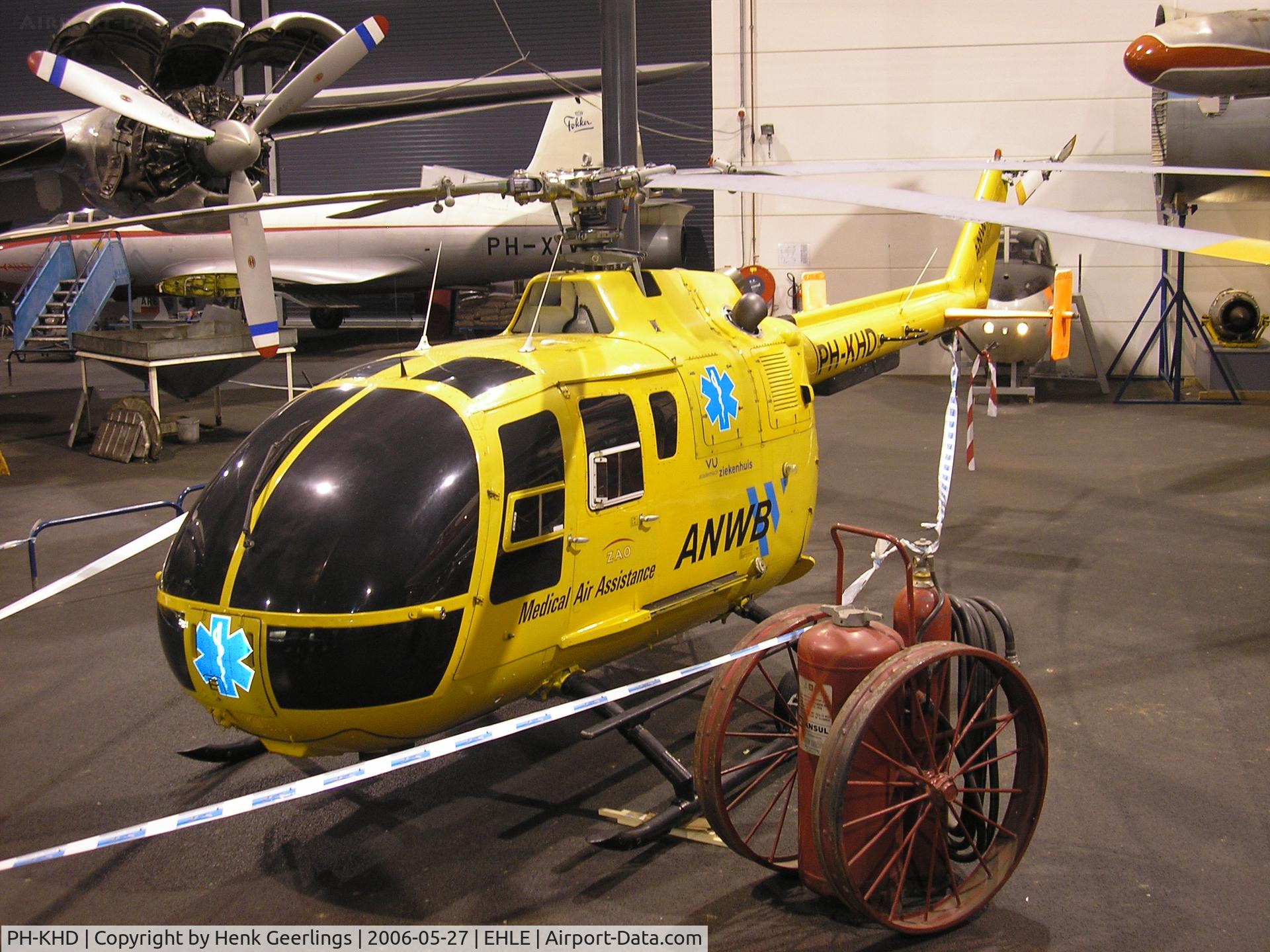PH-KHD, 1977 MBB Bo-105CBS-4 C/N S-324, Aviodrome Museum