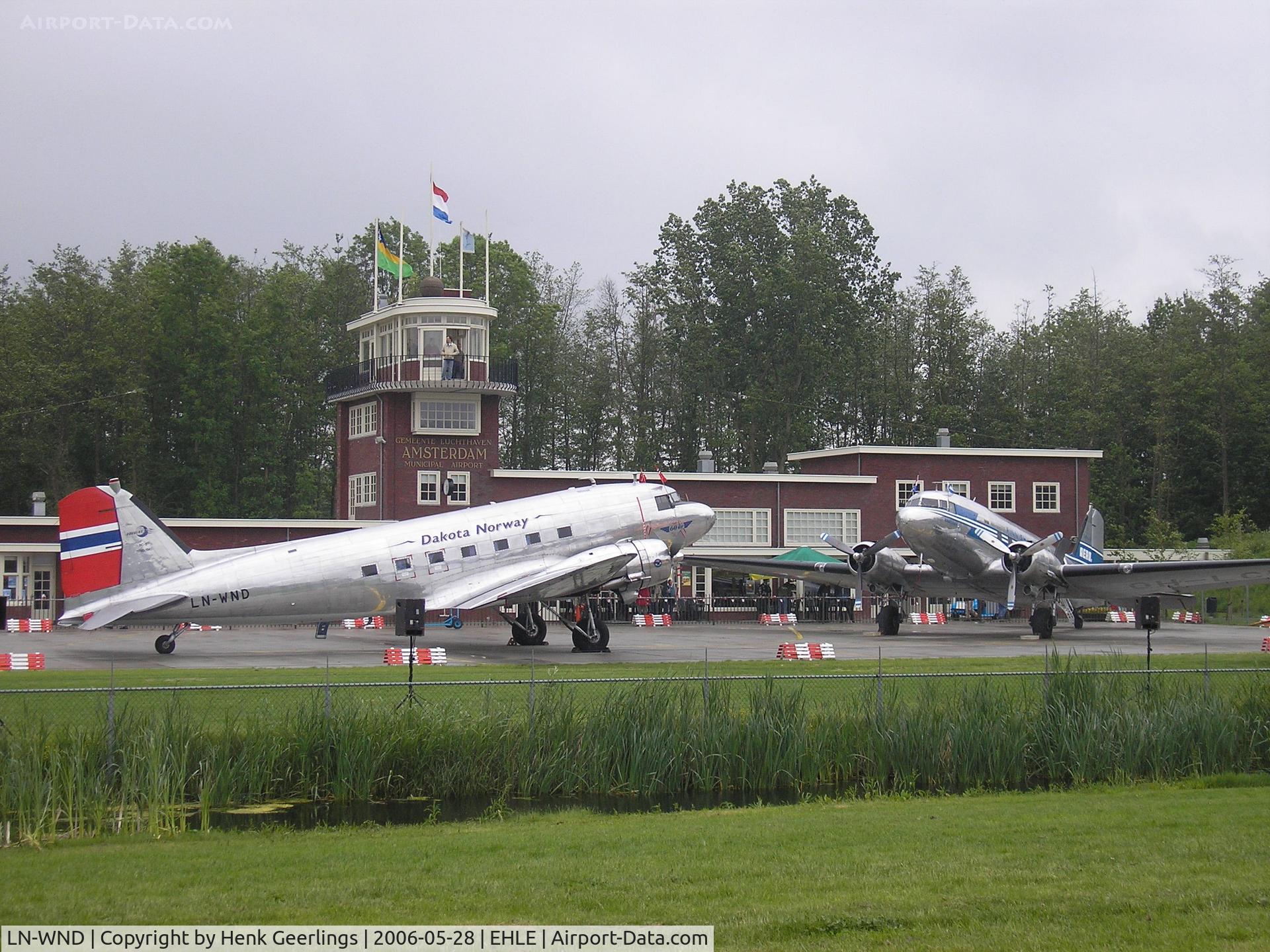 LN-WND, 1943 Douglas C-53D-DO Skytrooper (DC-3A) C/N 11750, Dakota Fly In - Aviodrome Museum