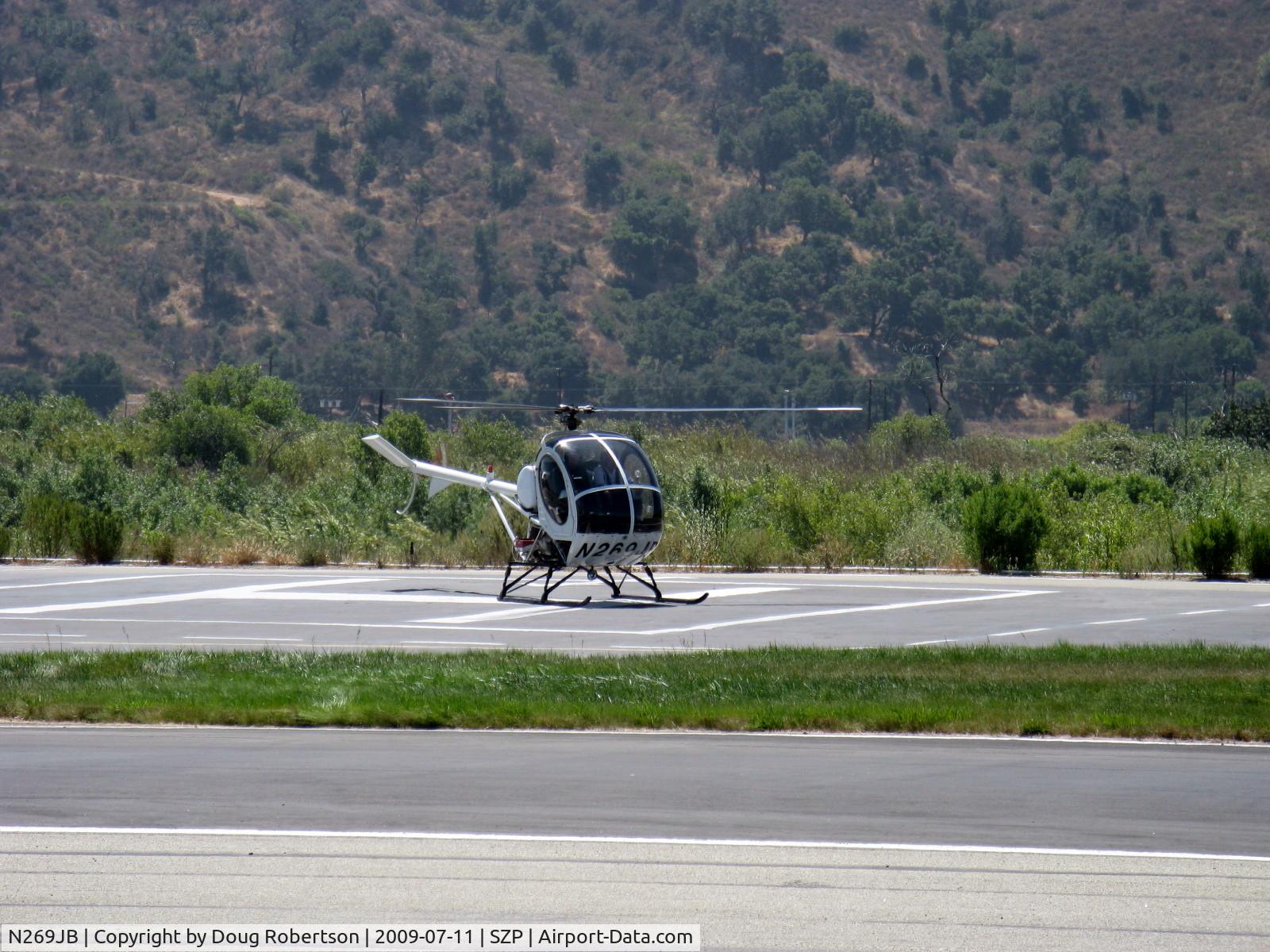 N269JB, Hughes 269A C/N 105-0395, Hughes 269A Helicopter, Lycoming HIO-360-B1A 180 Hp, landed