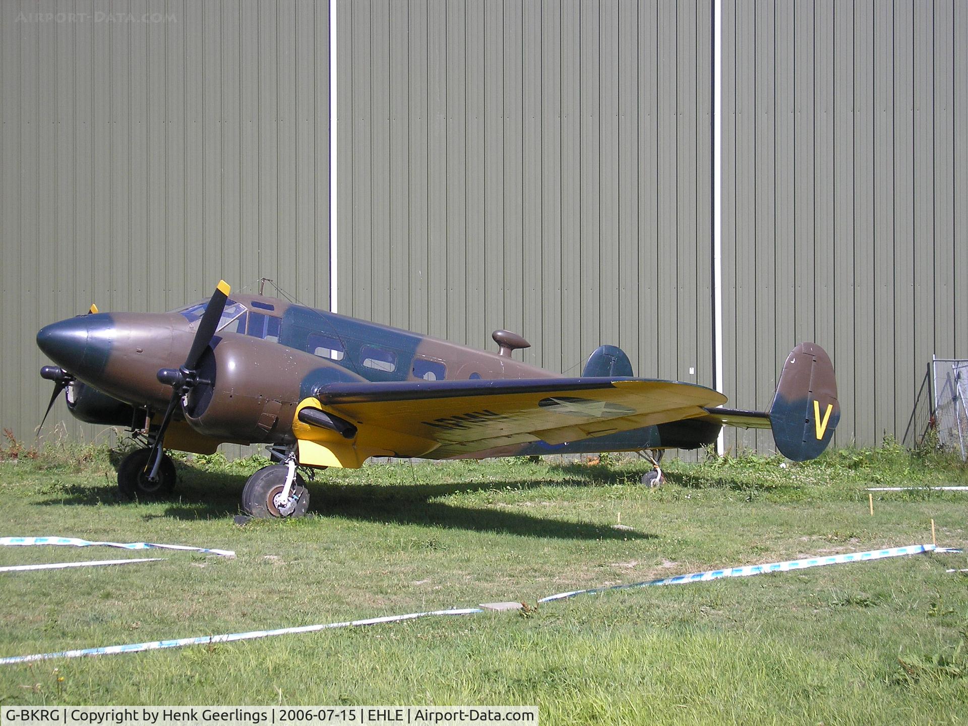 G-BKRG, 1951 Beech C-45H Expeditor C/N AF-222, Aviodrome Museum