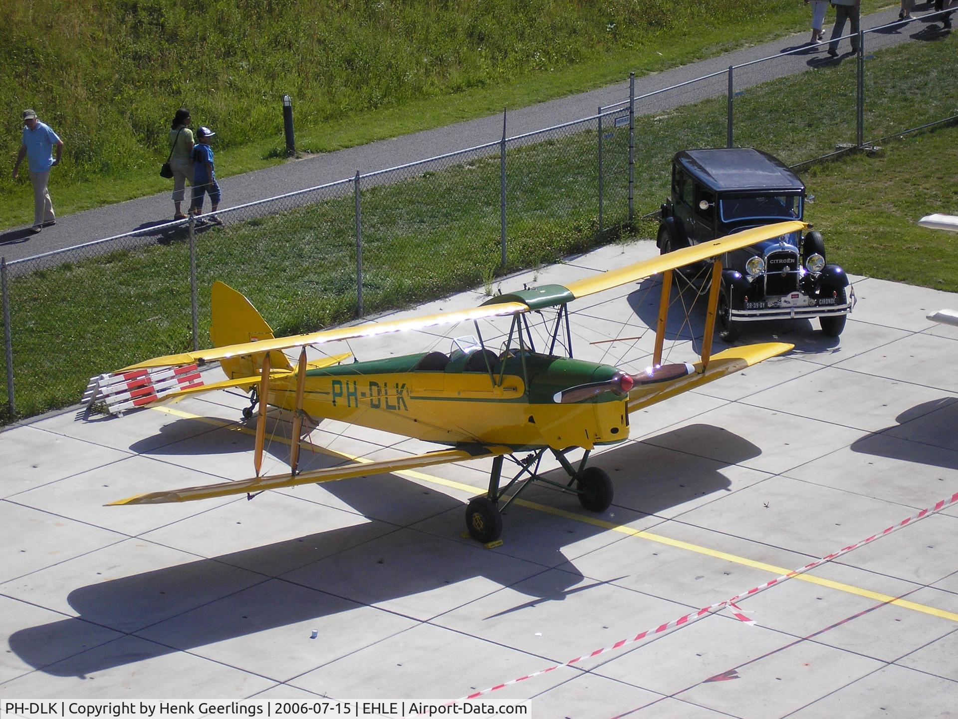 PH-DLK, De Havilland DH-82A Tiger Moth II C/N 85030, Dubbel Decker Fly In - Aviodrome Museum
