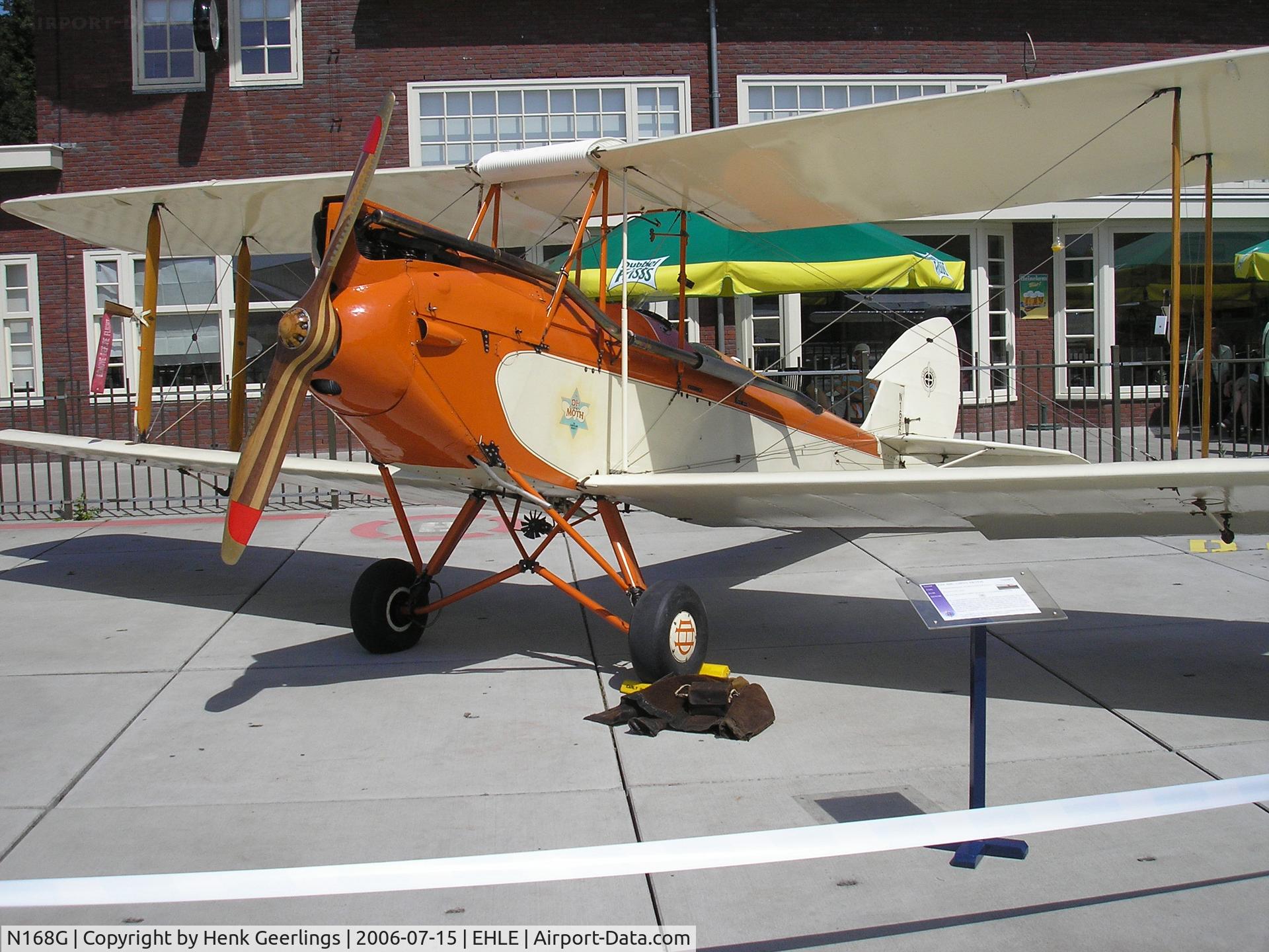 N168G, 1928 De havilland DH-60G Gypsy Moth C/N A7/44, Dubbel Decker Fly In - Aviodrome Museum