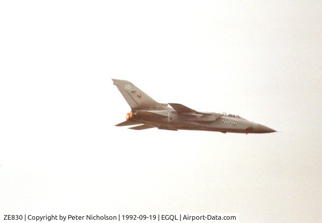 ZE830, 1988 Panavia Tornado F.3 C/N AT032/718/3327, Tornado F.3 of 43 Squadron at the 1992 Leuchars Airshow.