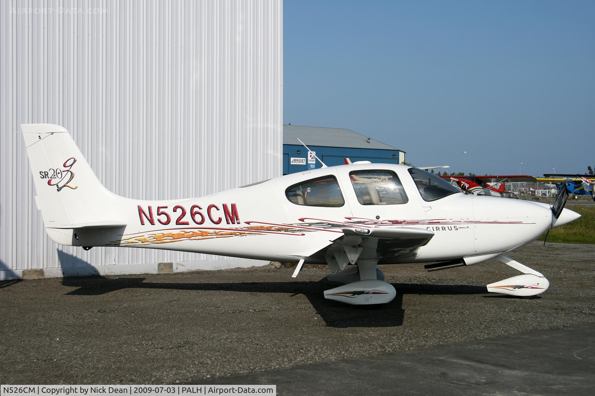 N526CM, 2005 Cirrus SR20 C/N 1565, PALH