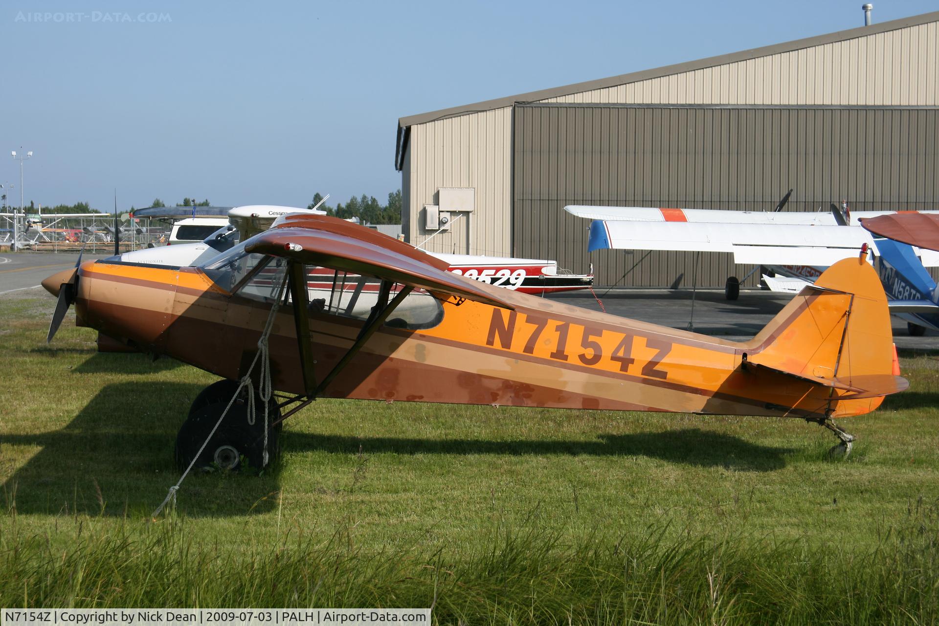 N7154Z, 1965 Piper PA-18-150 Super Cub C/N 18-8268, PALH