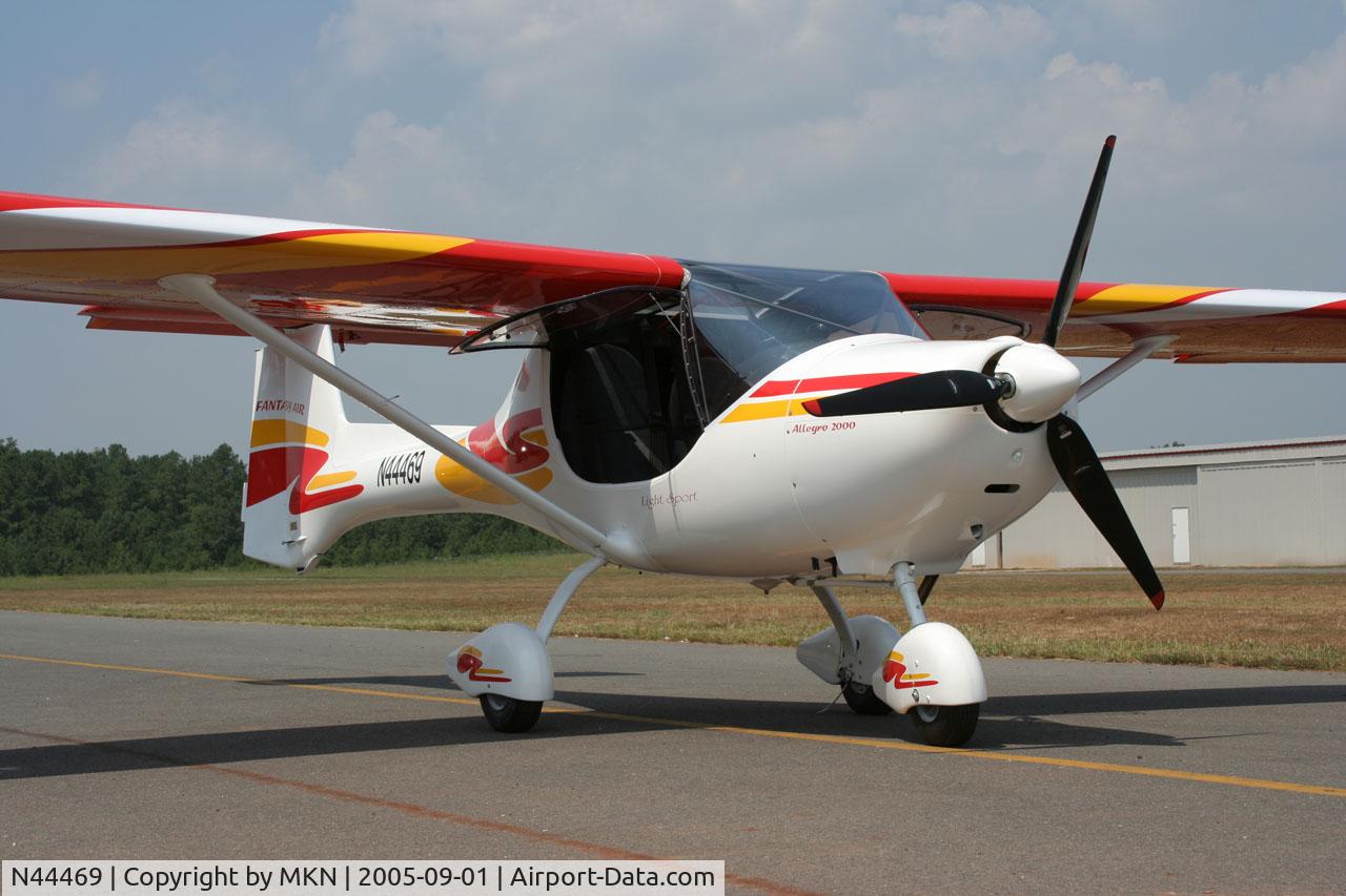 N44469, 2005 Fantasy Air Allegro 2000 C/N 05-214, FANTASY AIR Allegro 2000