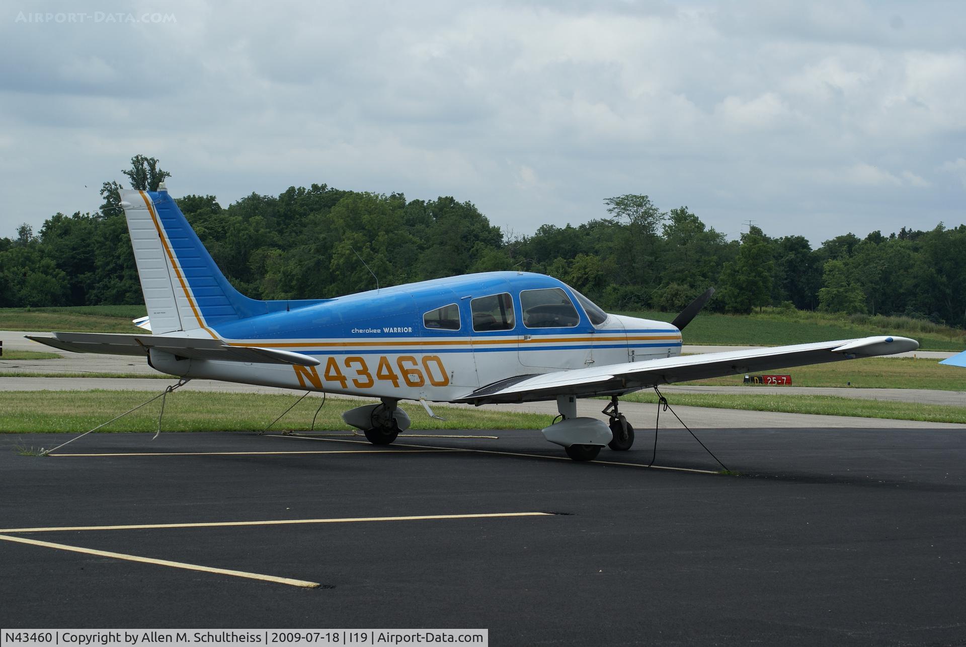 N43460, 1974 Piper PA-28-151 C/N 28-7415501, 1974 PA-28-151