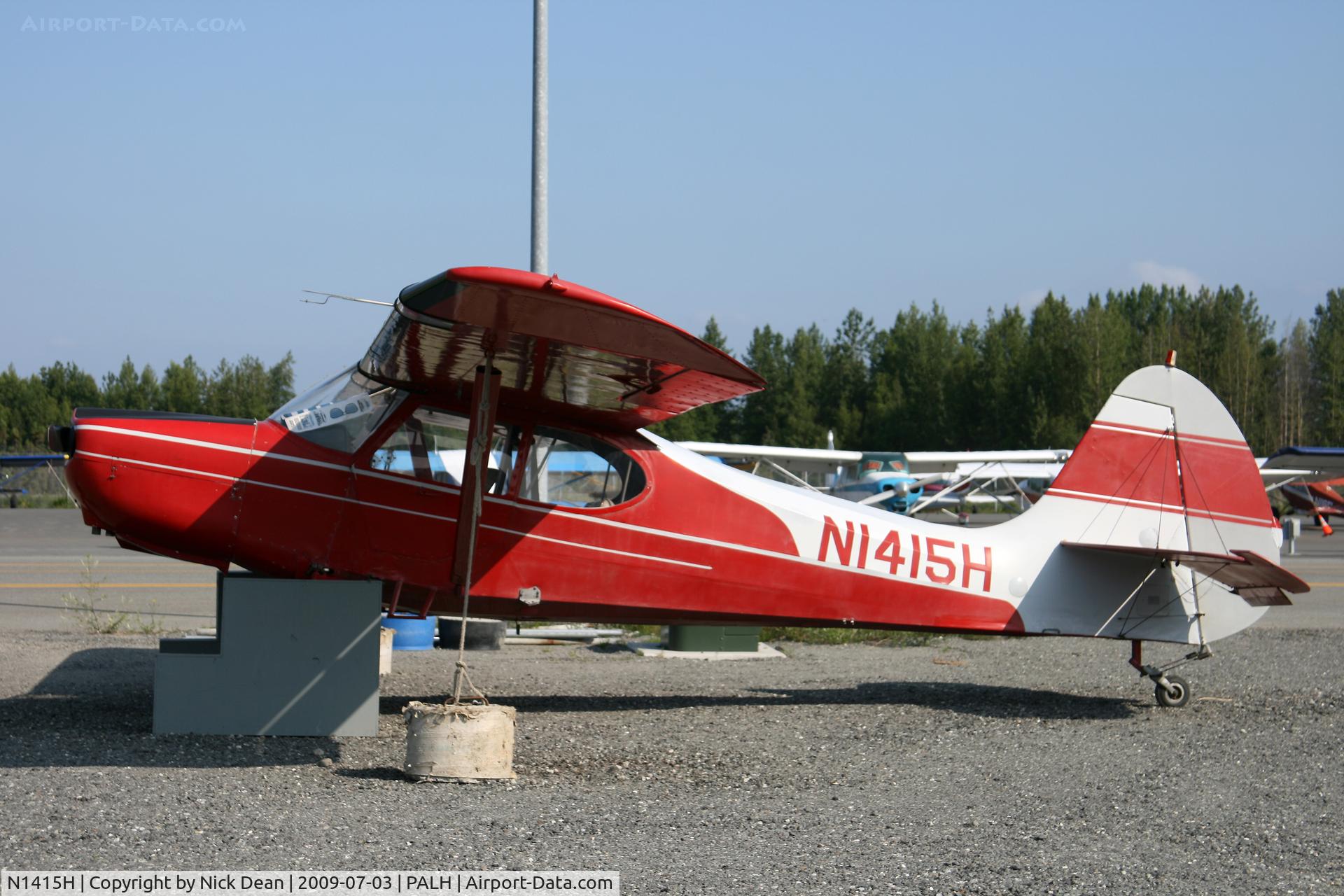 N1415H, 1949 Aeronca 15AC Sedan C/N 15AC-471, PALH