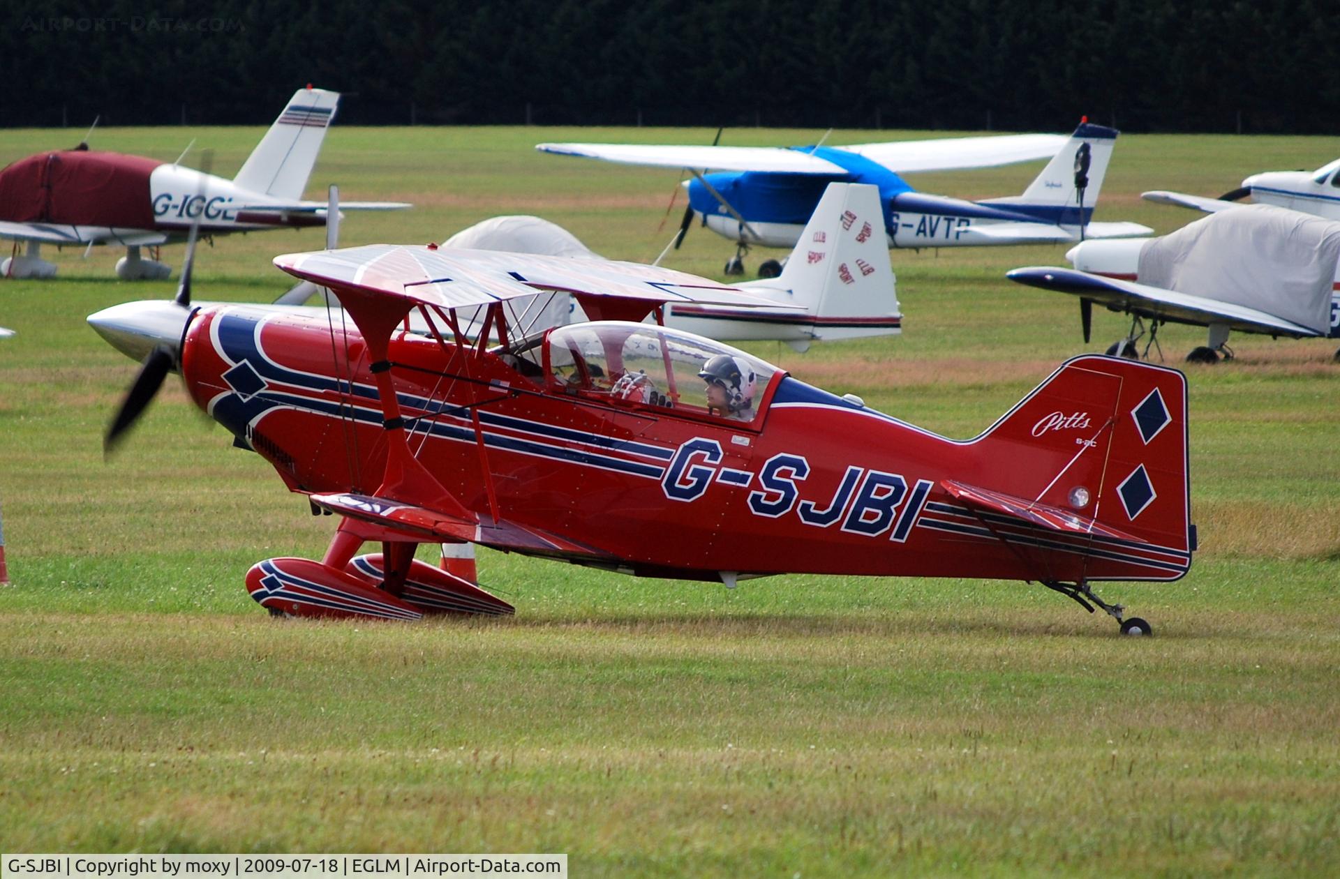 G-SJBI, 2007 Aviat Pitts S-2C Special C/N 6082, PITTS S-2C at White Waltham