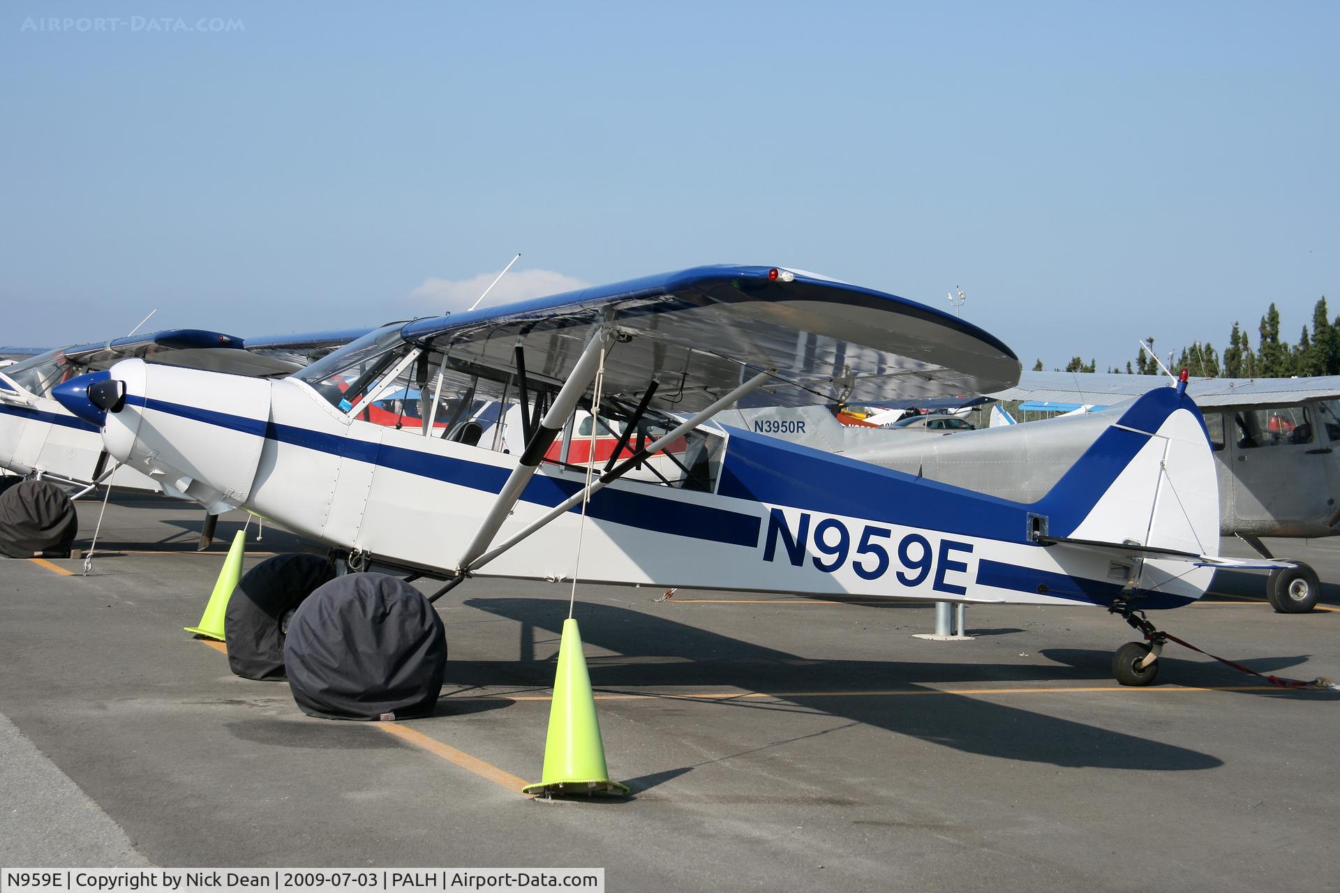 N959E, 1955 Piper PA-18-135 Super Cub C/N 18-4021, PALH
