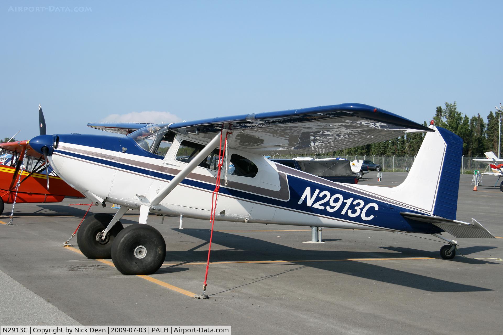 N2913C, 1954 Cessna 180 C/N 30813, PALH