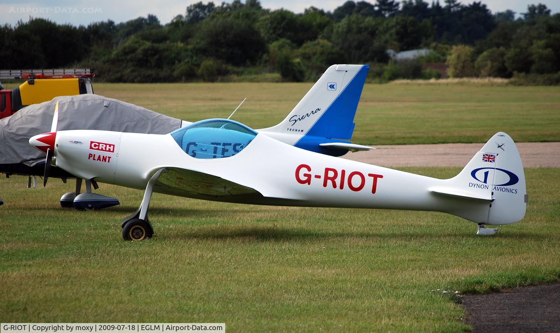 G-RIOT, 2008 Silence Twister C/N PFA 329-14700, Silence Twister at White Waltham