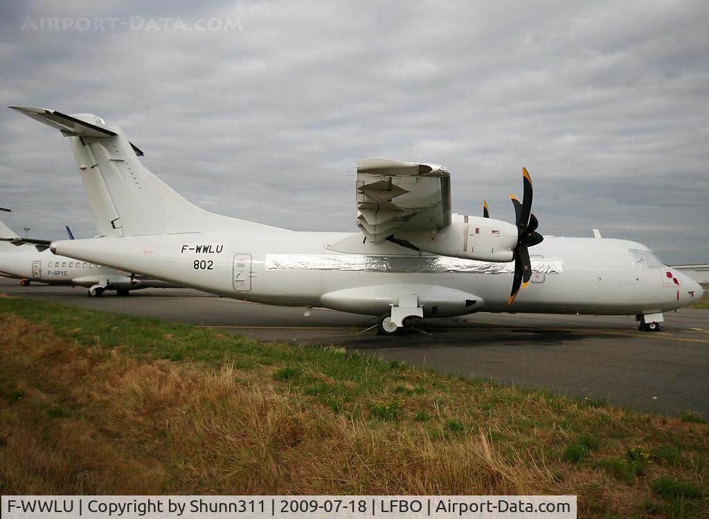 F-WWLU, 2009 ATR 42-500 C/N 802, C/n 802 - Stored at Latecoere Aeroservices