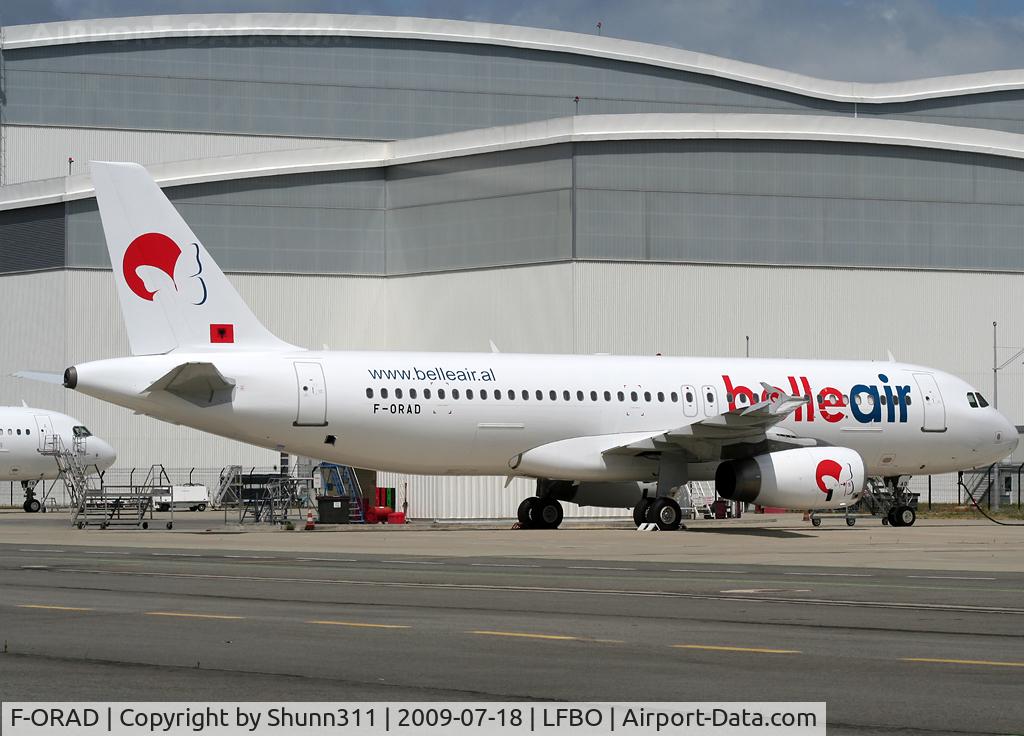 F-ORAD, 1995 Airbus A320-233 C/N 558, Parked at Air France facility before its delivery...