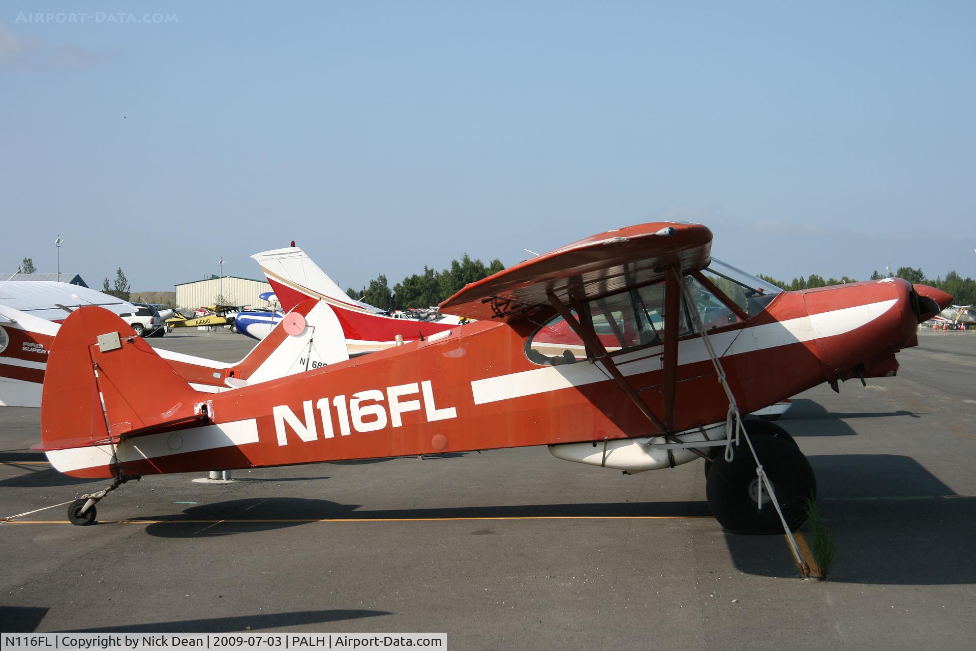 N116FL, 1974 Piper PA-18-150 Super Cub C/N 18-7509029, PALH