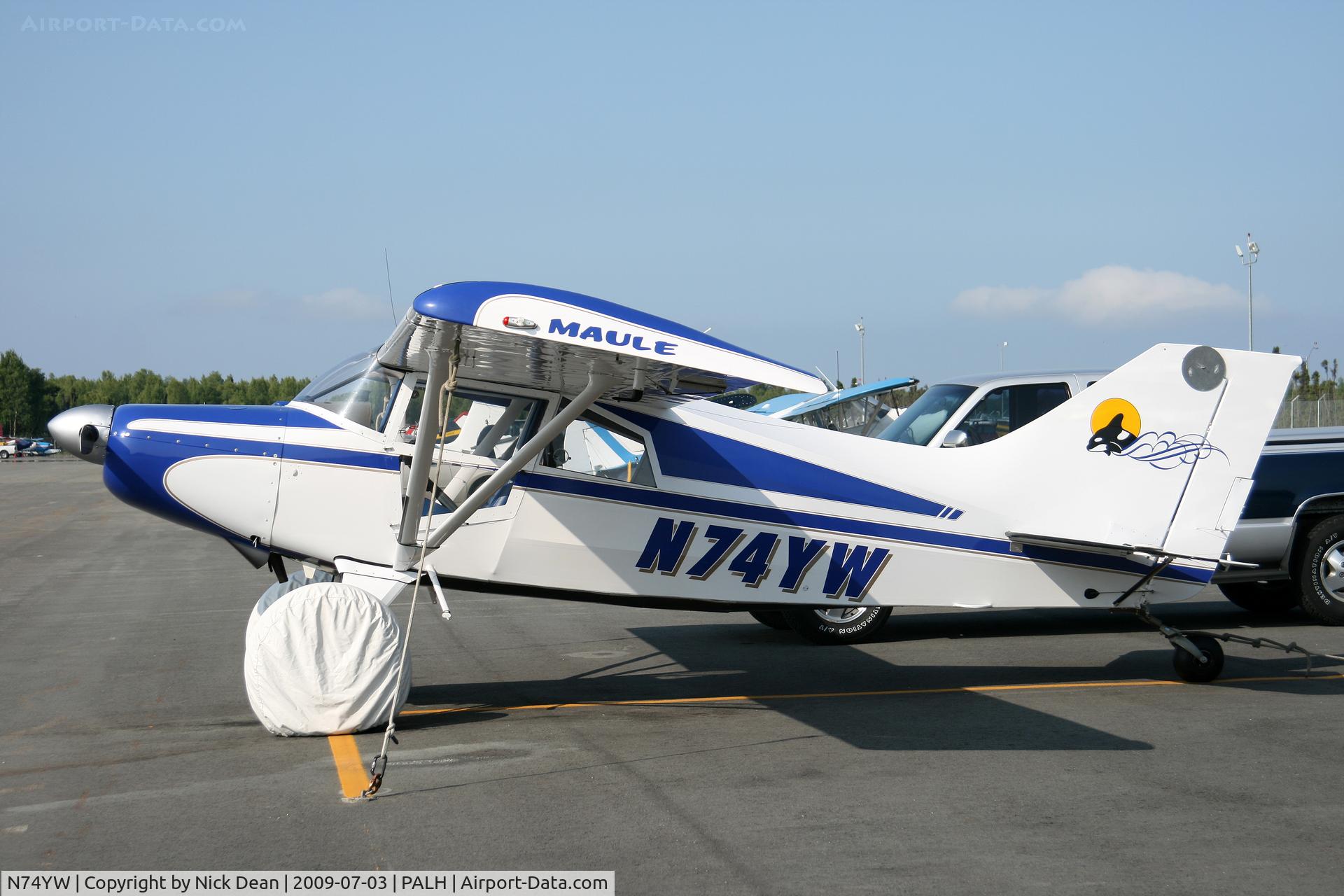 N74YW, 1974 Maule M-5-210C Strata Rocket C/N 6044C, PALH