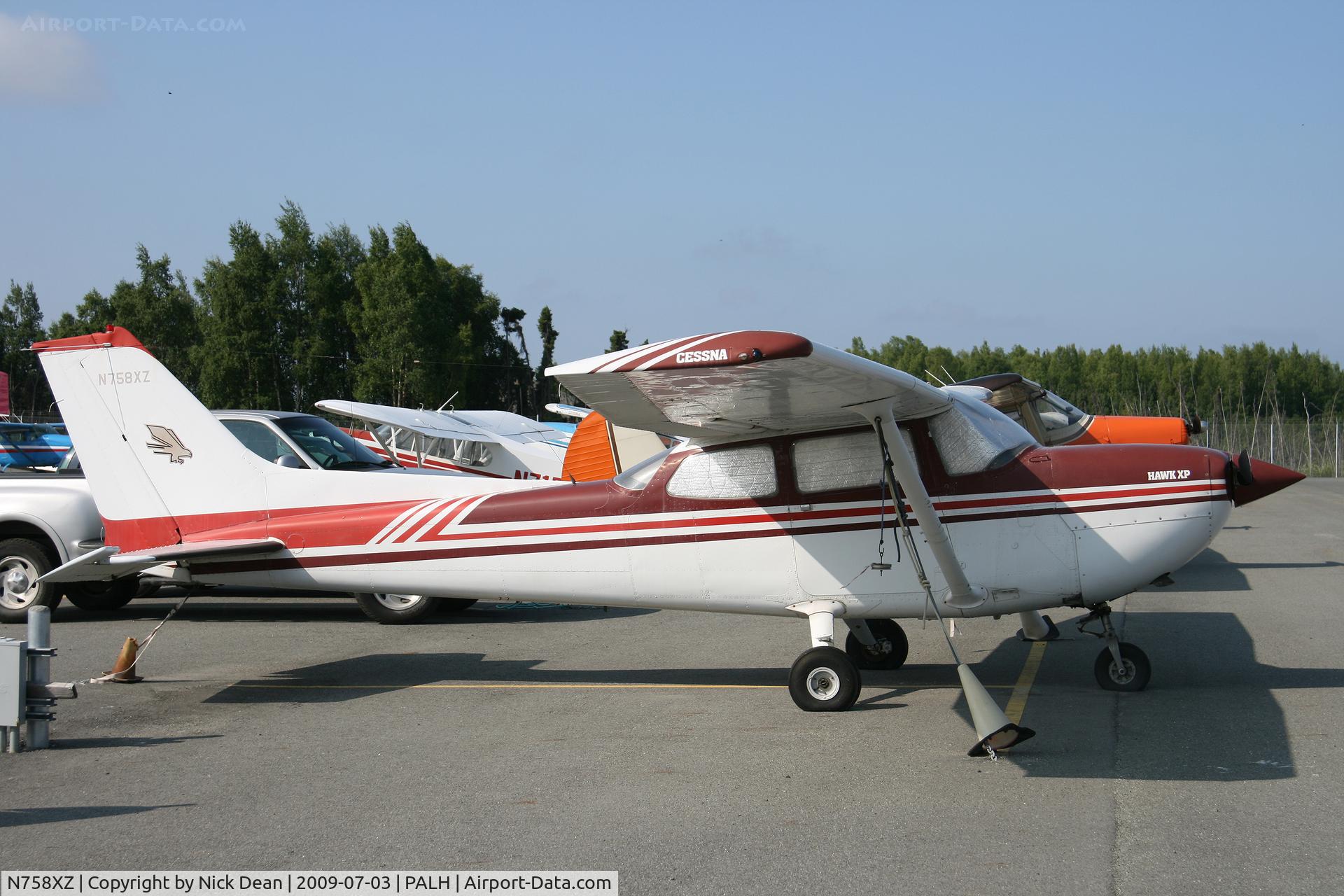 N758XZ, Cessna R172K Hawk XP C/N R1723453, PALH
